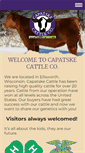 Mobile Screenshot of capatskecattleco.com